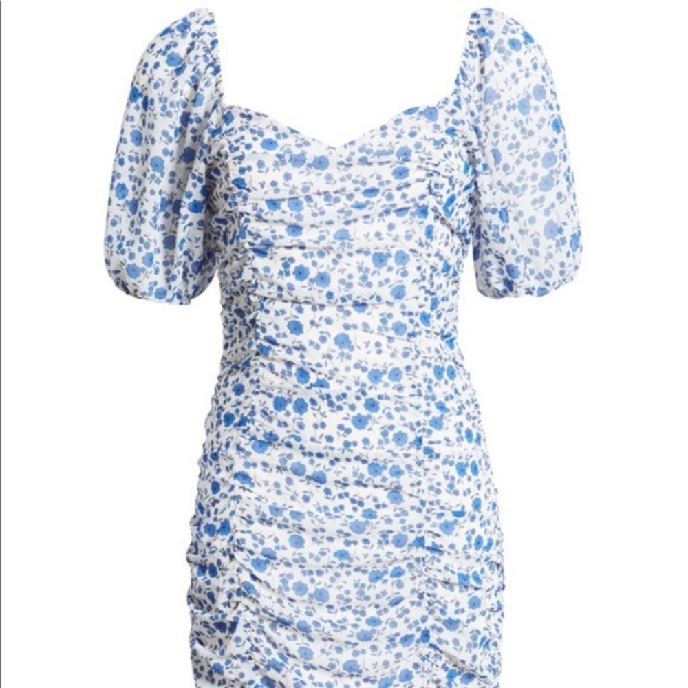 Sasha rouched mini dress